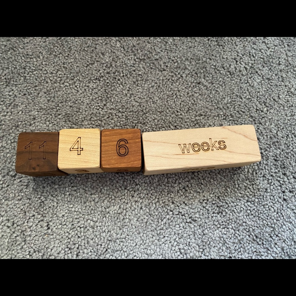 Wooden Milestone Blocks